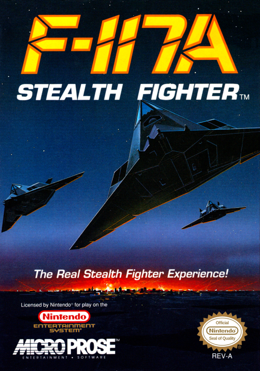 F-117A Stealth Fighter (USA) box art